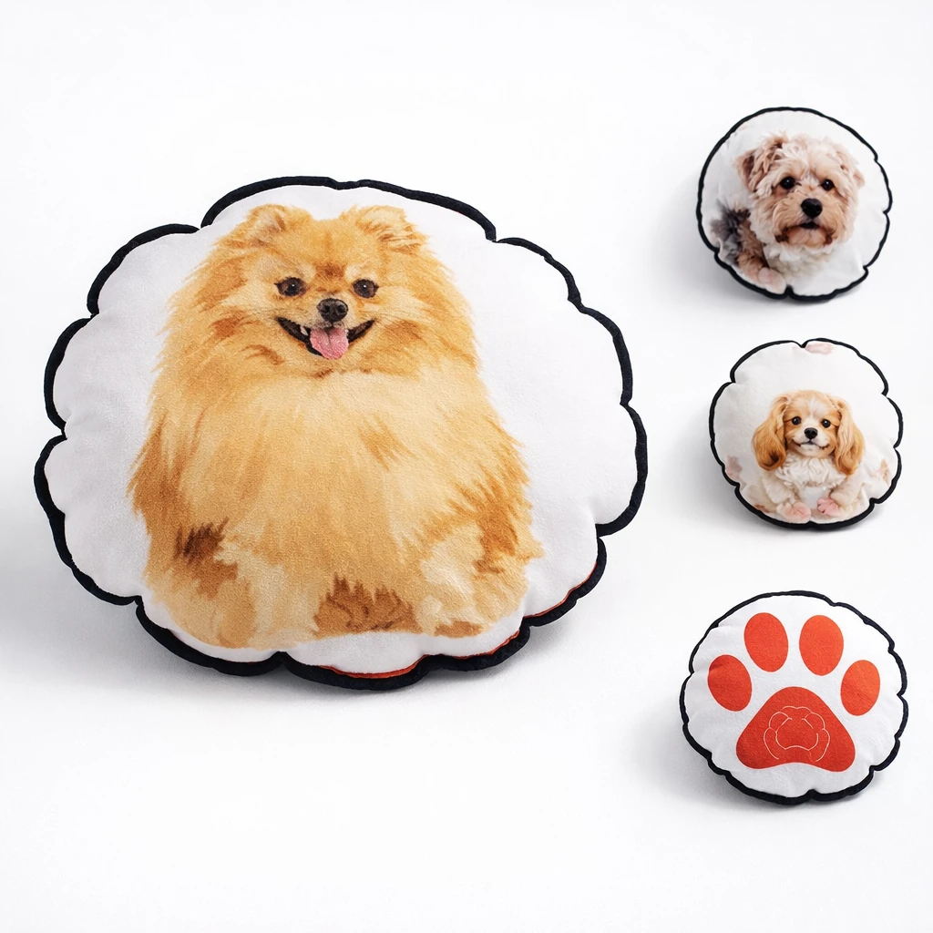 اسباب بازی سگ PILLOW ( 2 عددی )