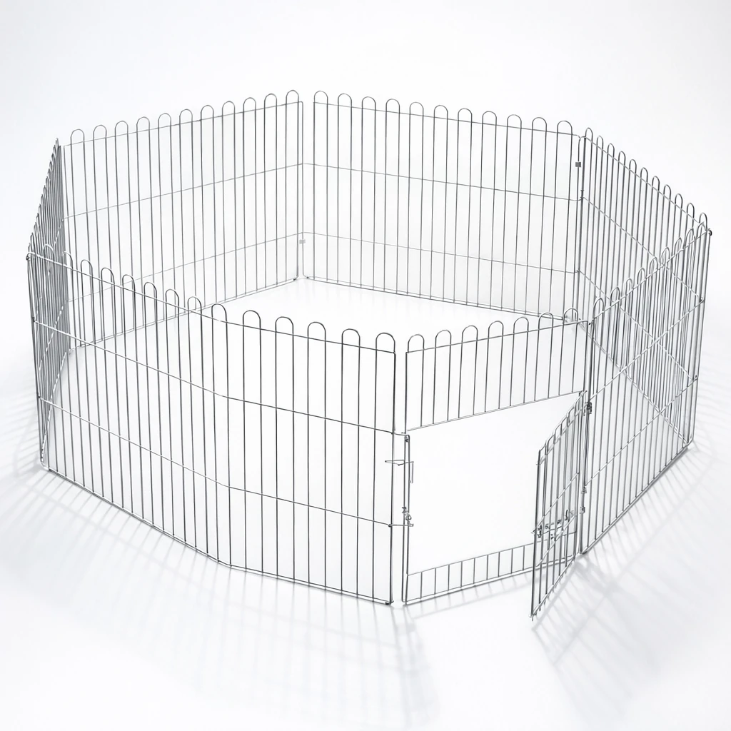 داگ پارک 8 ضلعی ابعاد 60*60 CM